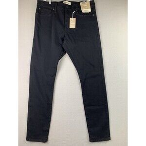Madewell Jeans Mens 34x34 (35x32) Black Skinny CoolMax Everyday Flex READ